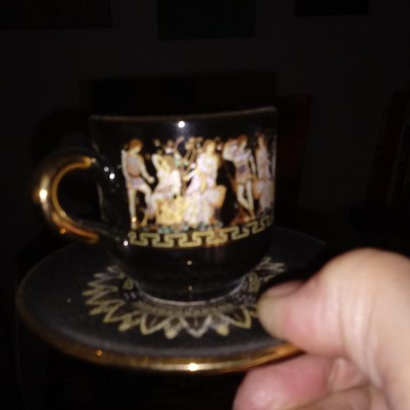 Greek Handmade coffee cups - Picture 1 of 6